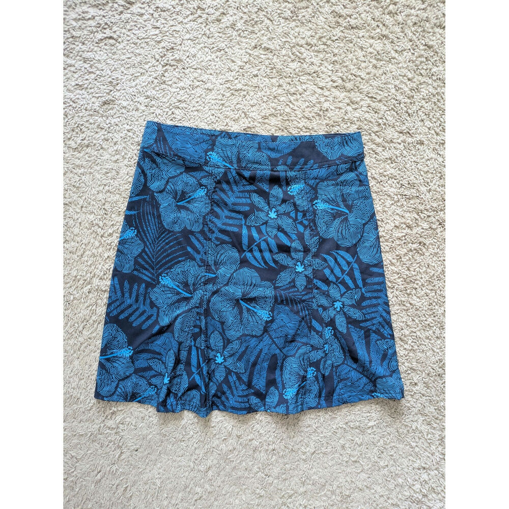 Rip Skirt Wrap Skirt Womens S Blue Maui Moonlight Hawaii Beachy Surf Length 2 - Picture 2 of 8